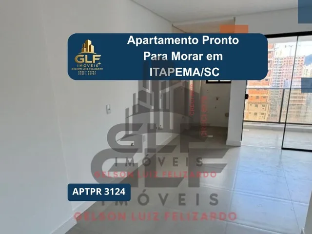 Imagem 1: Apartamento Pronto em Itapema/SC bairro Morretes, com 62m² área privativa sendo 2