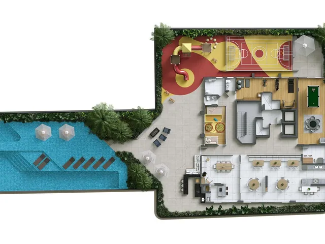 Imagem 12: Apartamento em Construção em Itapema/SC com 140m² área privativa, sendo 3 suítes, 2