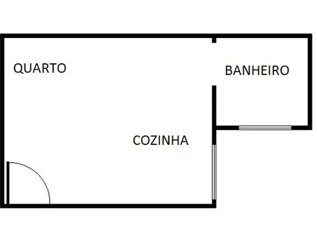 Imagem 3: Kitnet Mobiliada, com Internet para Homens no Fazendinha