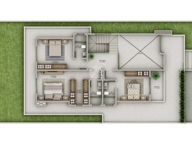 Imagem 6: Casa Alto Padrão Mobiliada