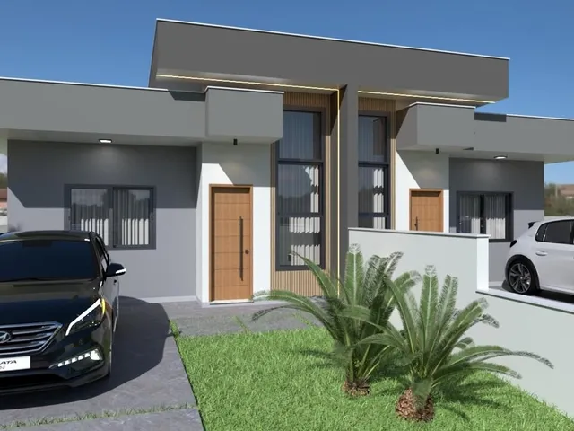 Imagem 5: Casa Geminada com Suíte e Terreno - Guarda do Cubatão em Palhoça/SC