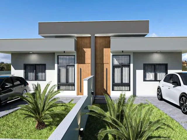 Imagem 14: Casa Geminada com Suíte e Terreno - Guarda do Cubatão em Palhoça/SC