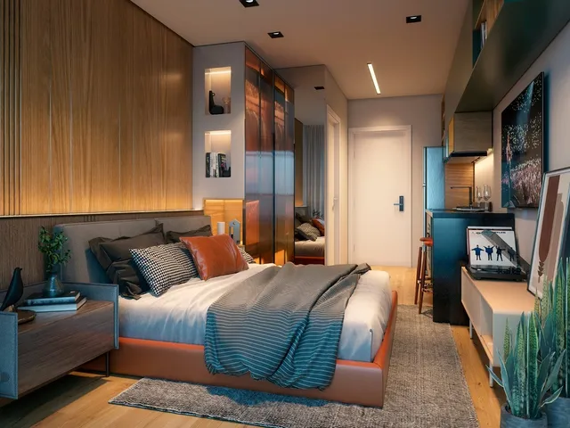 Imagem 7: Apartamento À Venda em Curitiba, Centro, com 2 Quartos, 51,4M²