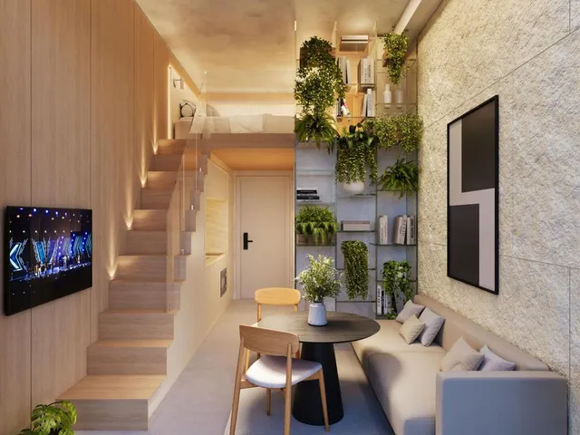 Imagem 3: Studio à venda em Curitiba, Centro, com 1 quarto, 25,68m²