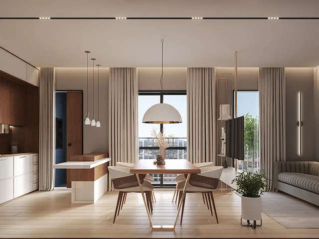 Imagem 2: Apartamento à venda em Curitiba, Santa Quitéria, com 2 quartos, 64.26m²
