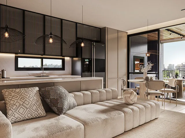Imagem 3: Apartamento à venda em Curitiba, Santa Quitéria, com 2 quartos, 64.26m²