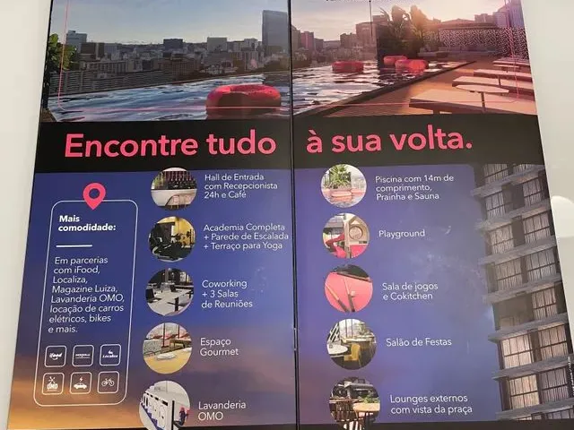 Imagem: Invista em Studio Mobiliado Ganhe Iphone