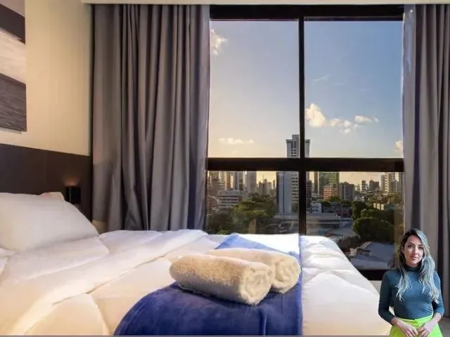 Imagem 8: Dm- Tolive One, Flat Finamente Mobiliado com 25M2 no Coração do Recife, no Polo Médico