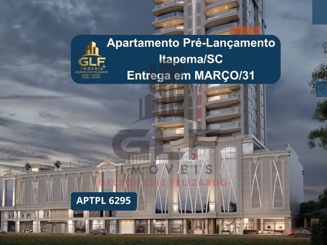 Imagem 1: Apto Pré Lançamento em Itapema/SC bairro Meia Praia, com 143,40m² área privativa