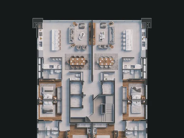 Imagem 3: Apartamento de luxo no Centro de Balneário Camboriú-SC: 4 quartos, 4 suítes, 2 salas