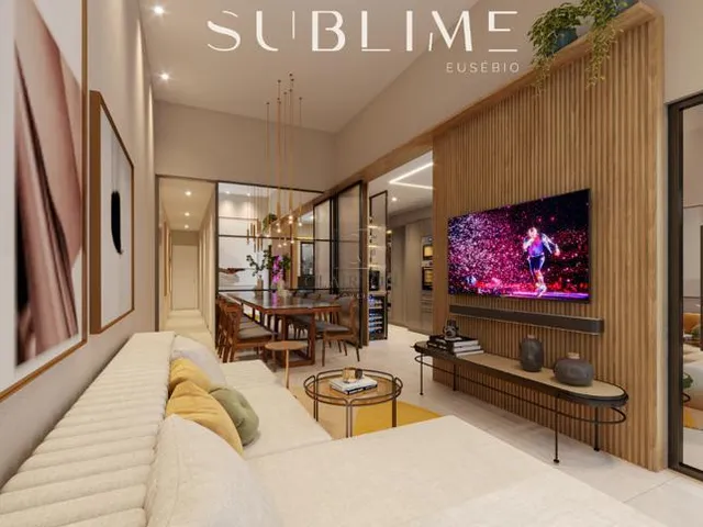 Imagem 2: Sublime Residence Casas com Área Construída de 90m² com Pé Direito Elevado e com