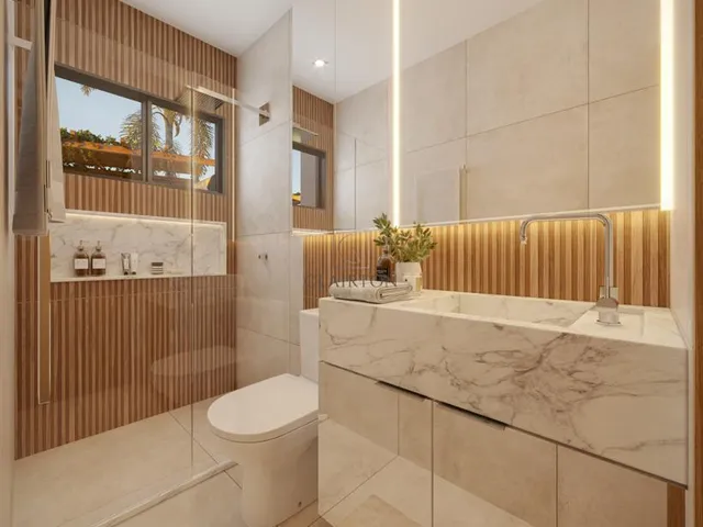 Imagem 4: Sublime Residence Casas com Área Construída de 90m² com Pé Direito Elevado e com