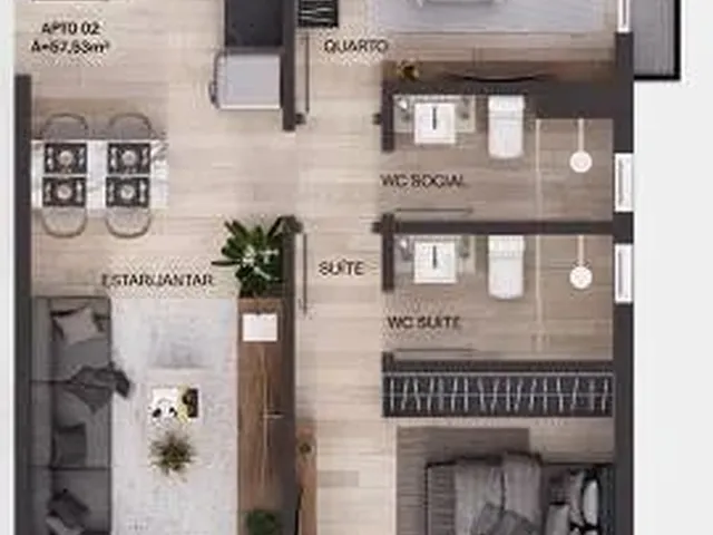 Imagem 14: Flat À Venda com 24M² em Intermares