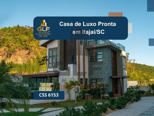 Imagem: Casa de luxo na cidade de Itajaí/SC, no