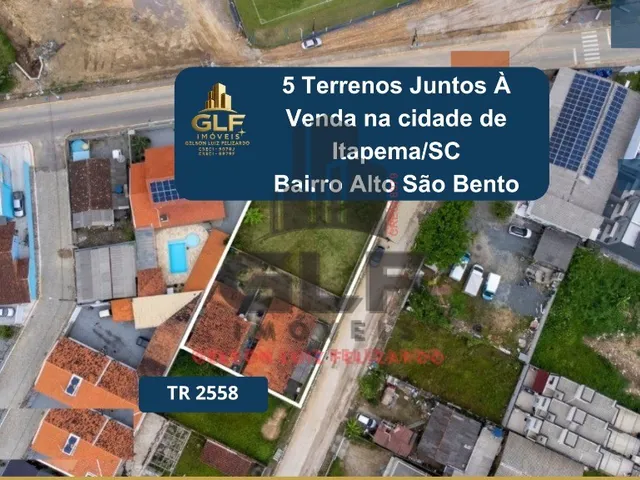 Imagem: 5 Terrenos Juntos a venda na cidade de Itapema/SC
