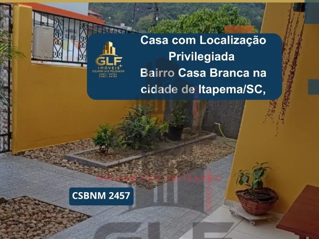 Imagem 1: Casa com localização privilegiada no bairro Casa Branca na cidade de Itapema/SC, com 3