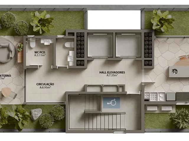 Imagem 4: Marq Apartamento com 3 dormitórios