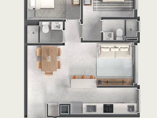 Imagem 6: Cascais Soft Living - Apartamento à venda no bairro Zona Nova - Capão da Canoa/RS