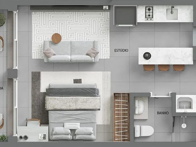Imagem 13: Apartamento à venda no bairro Moinhos de Vento - Porto Alegre/RS