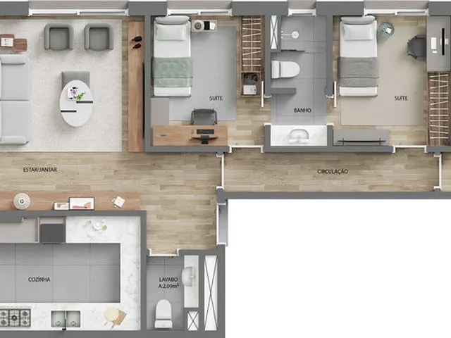 Imagem 14: Apartamento à venda no bairro Moinhos de Vento - Porto Alegre/RS