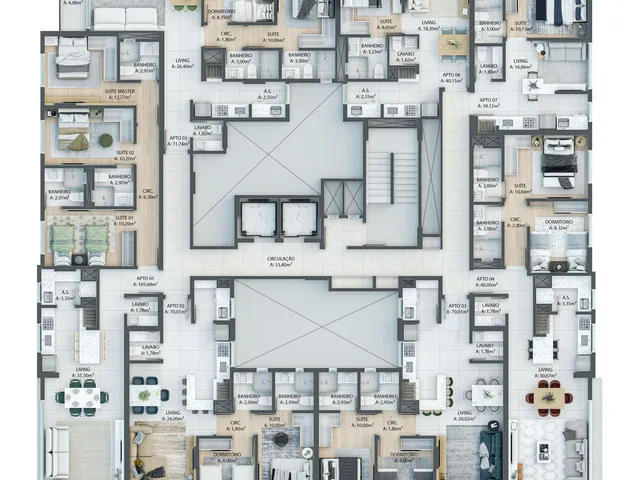 Imagem 3: Apartamento À Venda no Bairro Zona Nova - Capão da Canoa/Rs