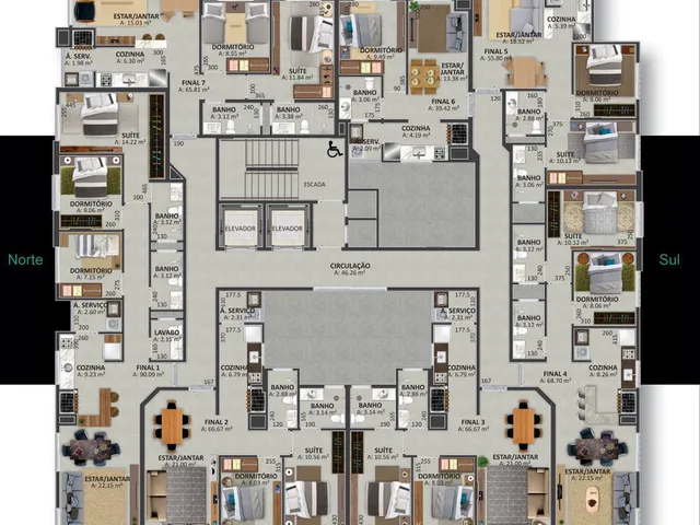 Imagem 2: Apartamento À Venda no Bairro Zona Nova - Capão da Canoa/Rs
