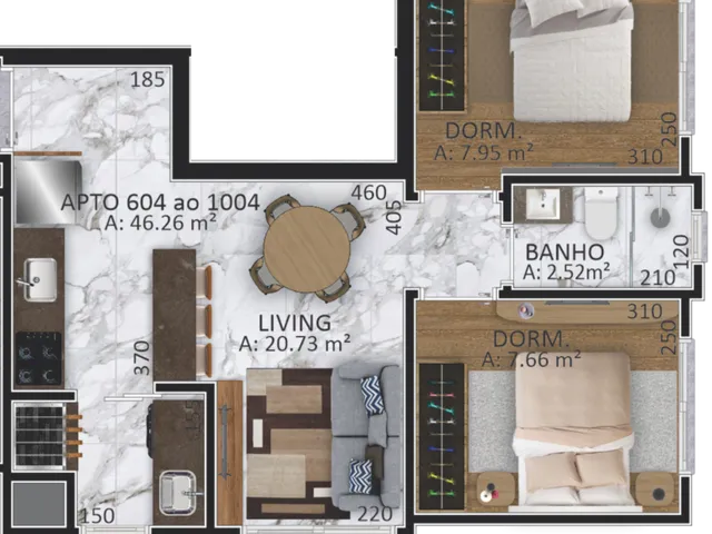 Imagem 13: Apartamento À Venda no Bairro Zona Nova - Capão da Canoa/Rs