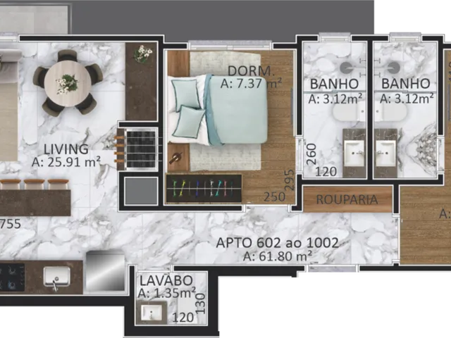 Imagem 7: Apartamento À Venda no Bairro Zona Nova - Capão da Canoa/Rs