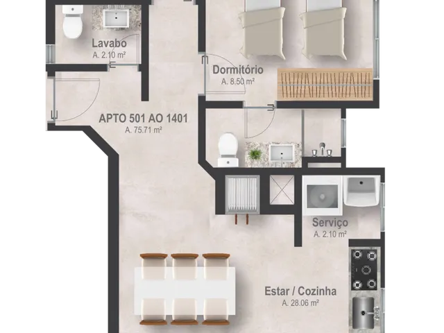 Imagem 9: Liberty Residence - Liberty Residence