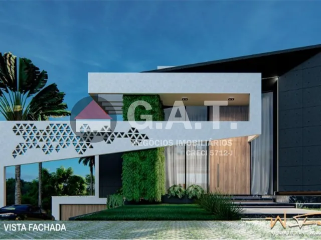 Imagem 1: Casa de alto padrão em condomínio de luxo em Aracoiaba da Serra-SP, com 3 quartos, 3