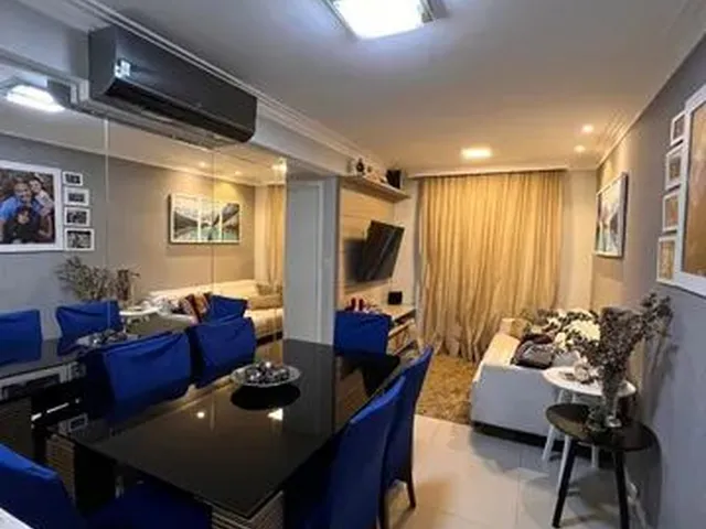 Imagem 8: Aluguel Apartamento 2/4 e 2 Vagas, Rua Parambu, Finamente Decorado, Semi Mobiliado