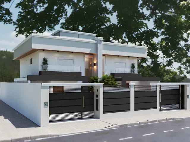 Imagem 4: Sobrados modernos com 3 suítes conforto e sofisticação