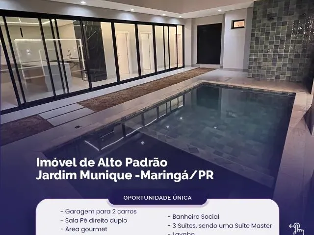 Imagem: A casa possui 3 Dormitórios, 3 Suítes, 5 Banheiros, 2