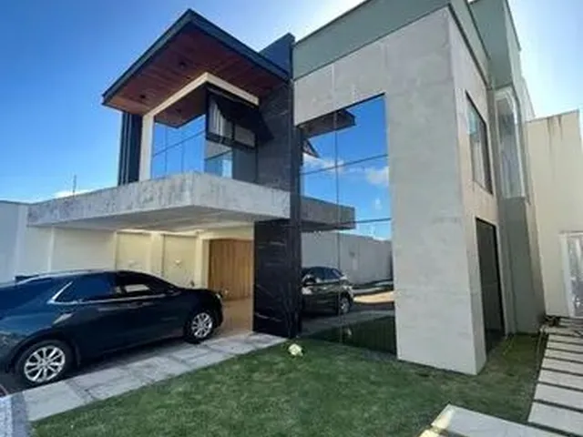 Imagem: A casa em condomínio possui 4 Dormitórios, 5 Banheiros, 2