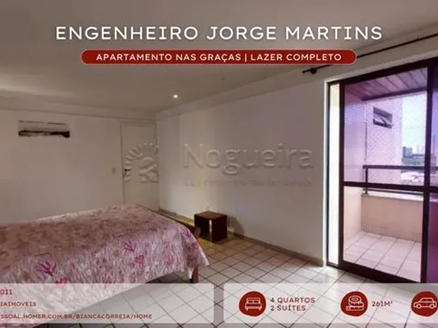 Imagem 8: Bcc- Apartamento nas Graças | com 4 Quartos (Sendo 2 Suítes