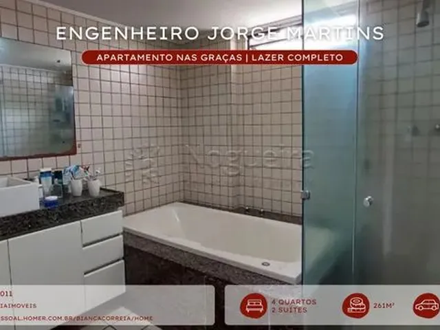 Imagem 11: Bcc- Apartamento nas Graças | com 4 Quartos (Sendo 2 Suítes