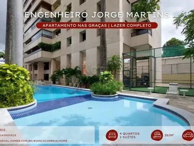 Imagem 16: Bcc- Apartamento nas Graças | com 4 Quartos (Sendo 2 Suítes