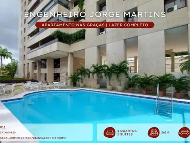 Imagem 13: Bcc- Apartamento nas Graças | com 4 Quartos (Sendo 2 Suítes