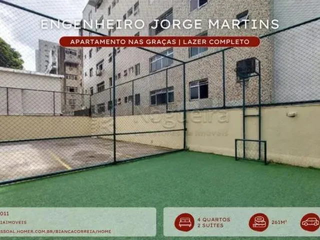 Imagem 14: Bcc- Apartamento nas Graças | com 4 Quartos (Sendo 2 Suítes