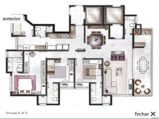 Imagem 2: Apartamento com 3 Dormitorio(s) localizado(a) no bairro Centro em Campo Bom / Rio Grande