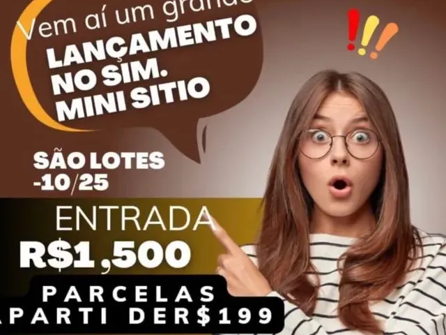 Imagem: Oportunidade Lotes de 250,00M2 para Mini