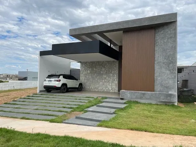 Imagem: Linda Casa Terra no Florais da Mata