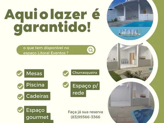 Imagem: Alugo Espaço para Festas, Eventos Ou Lazer!