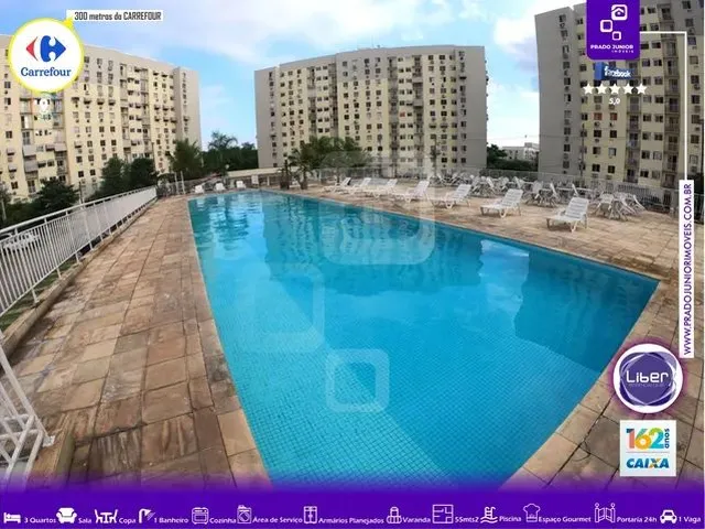 Imagem: Liber - Apartamento Amplo, 3 Quartos, Condomínio