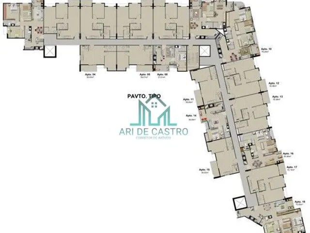 Imagem 9: Edf. Bragança Residence na Pajuçara, Quarto e Sala, Varanda, para Morar ou Investir