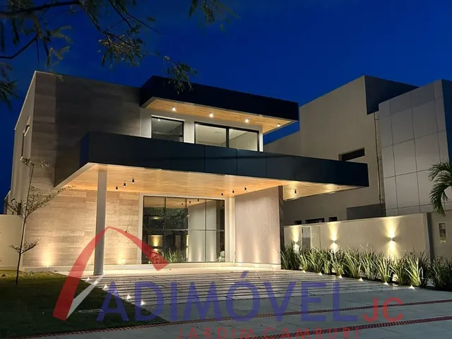 Imagem: A casa possui 4 Dormitórios, 3 Suítes, 4 Banheiros, 4