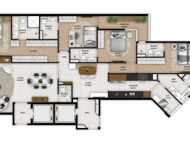 Imagem 5: Apartamento na Enseada do Suá!