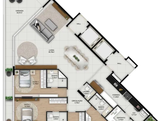 Imagem 8: Apartamento na Enseada do Suá!