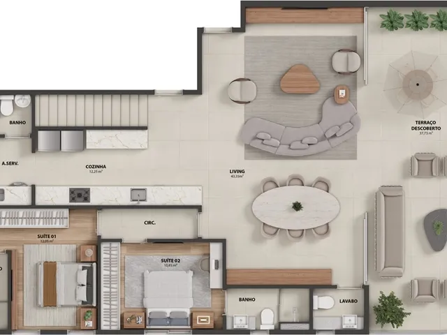 Imagem 7: Apartamento Garden em Jardim da Penha!