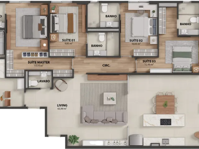 Imagem 13: Apartamento Garden em Jardim da Penha!